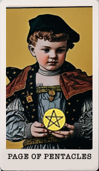 PAGE OF PENTACLES